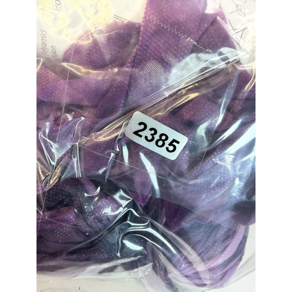 Gedifra Clou Ribbon Yarn Purple Ombre 100% Nylon Italy 300g+ Total